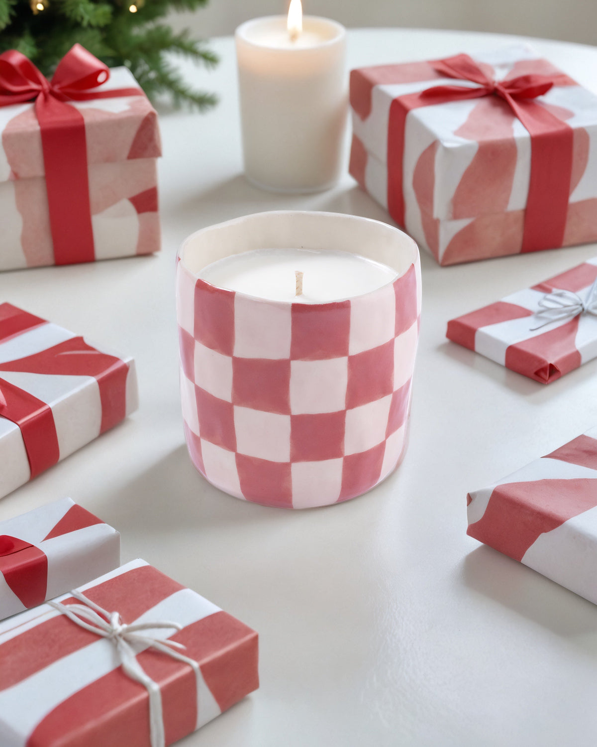 Forever Ceramic Candle Holder